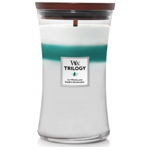 WoodWick Icy Woodland Trilogy Large Jar (1 Stk)