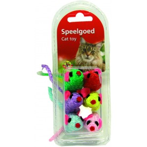 Beeztees Rope mouse 5cm (6...