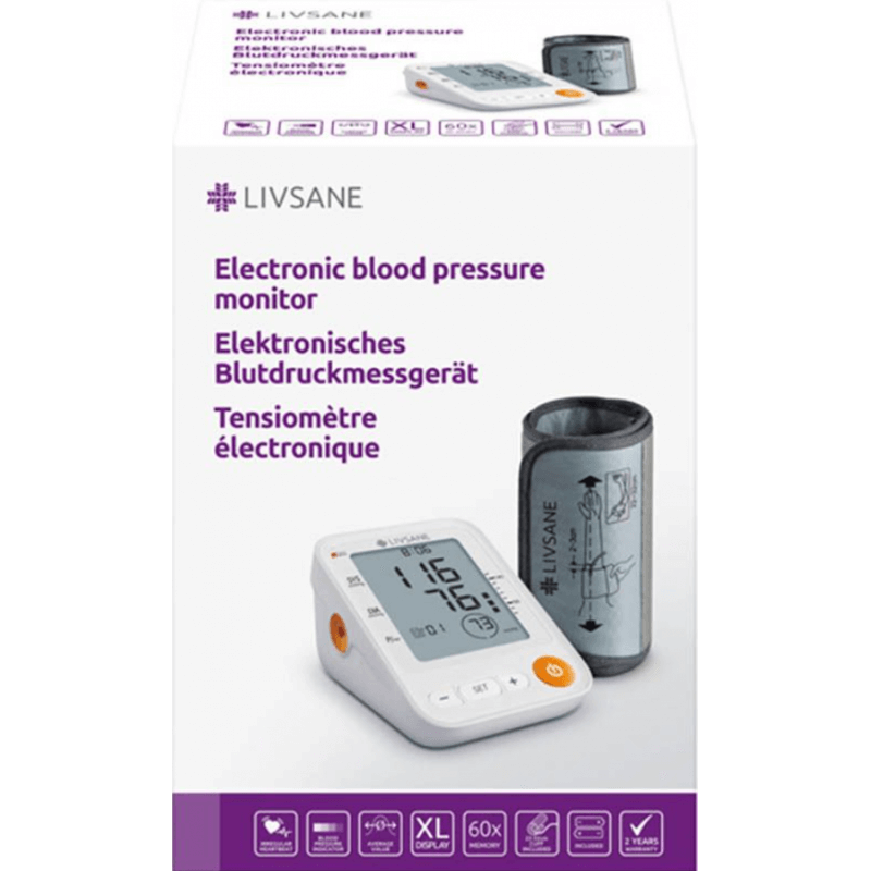 LIVSANE Elektronisches Blutdruckmessgerät (1 Stk)