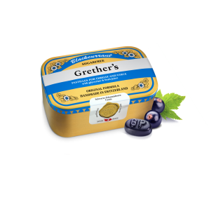 Grether's Pastilles Blackcurrant zuckerfrei (400g)