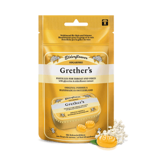Grether's Pastilles Elderflower zuckerfrei (100g)