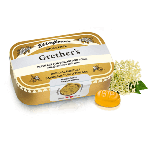 Grether's Pastilles Elderflower zuckerfrei (110g)