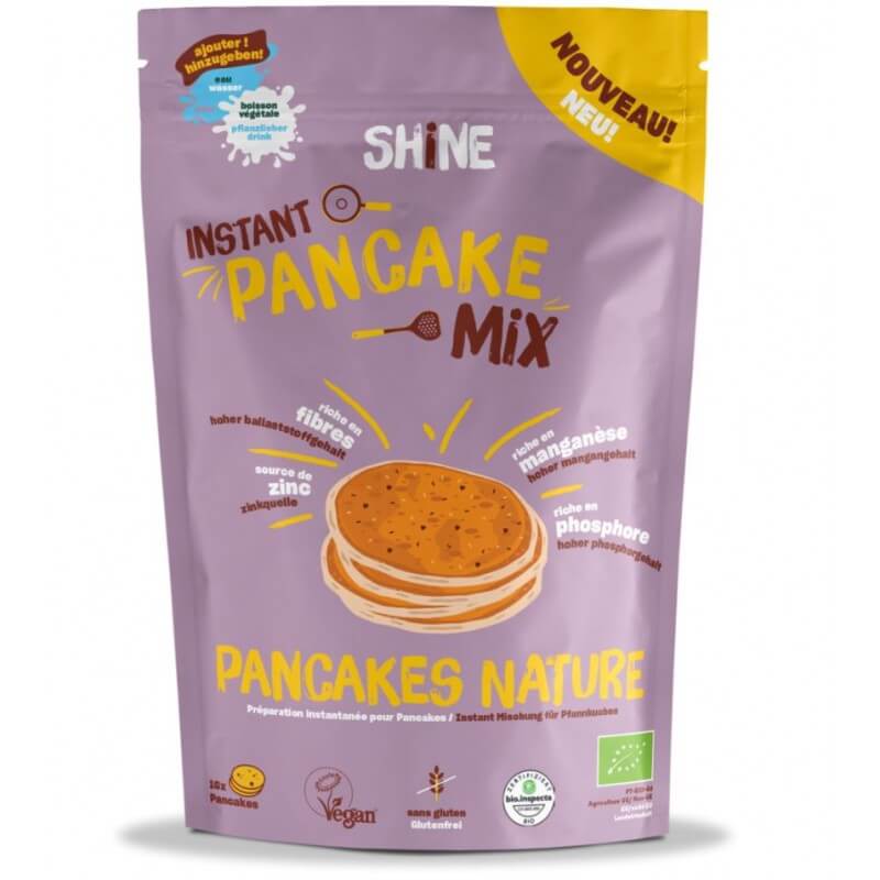 Shine Instant Pancake Mix Simple BIO (400g)