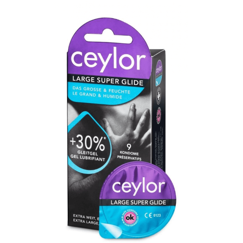 Ceylor Kondome Large Super Glide (9 Stk)