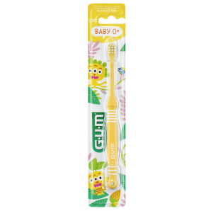 SUNSTAR Gum Baby Zahnbürste 0-2 Jahre gelb (1 Stk)