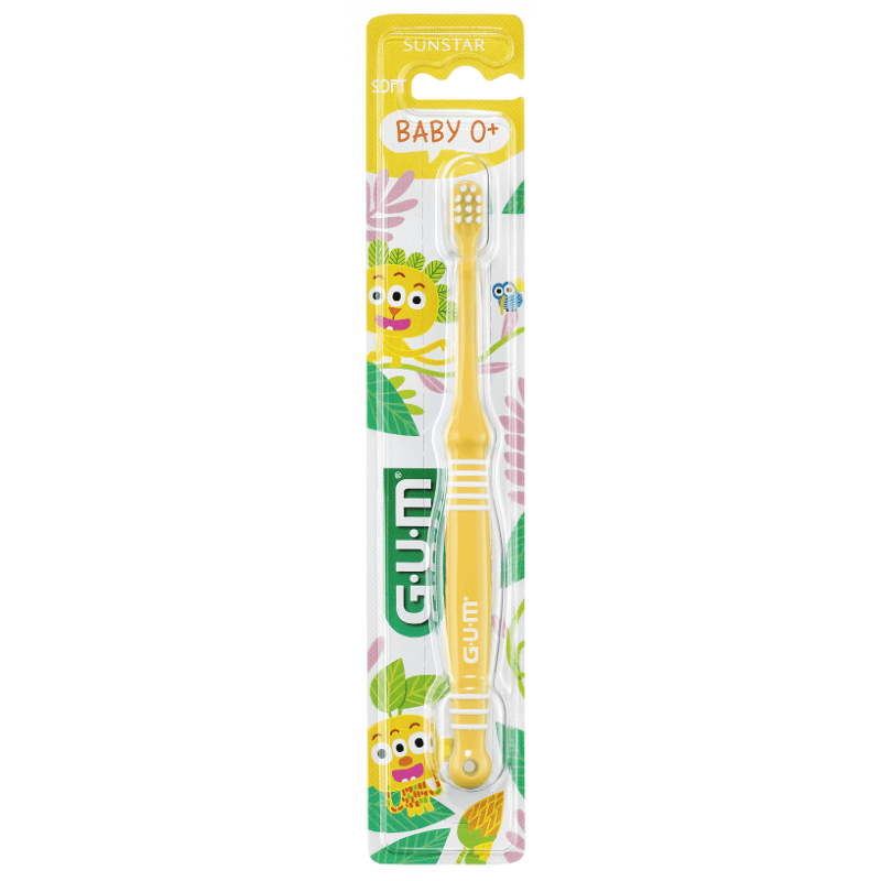 SUNSTAR Gum Baby Zahnbürste 0-2 Jahre gelb (1 Stk)