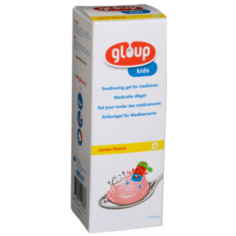 gloup Kids Schluckgel für Medikamente Zitrone (150ml)