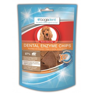 bogadent Chips enzymatiques dentaires au poulet pour chiens (40g)
