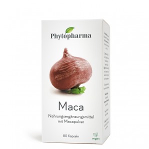 Phytopharma Maca 409mg pflanzlich Kapseln (80 Stk)