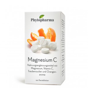 Phytopharma Magnesium C Kautabletten (120 Stk)