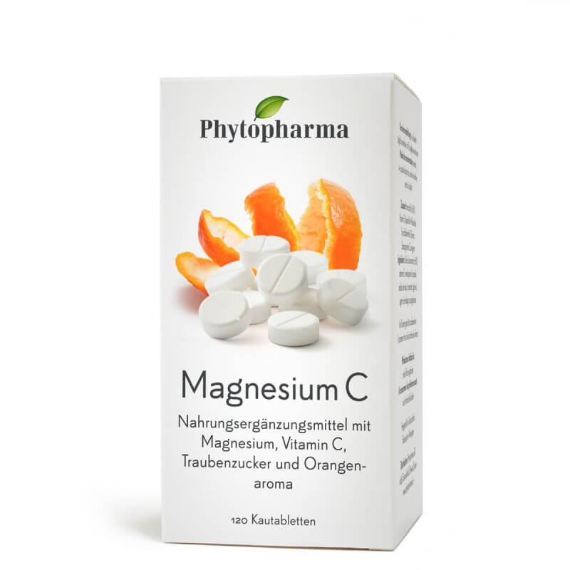 Phytopharma Magnesium C Kautabletten (120 Stk)