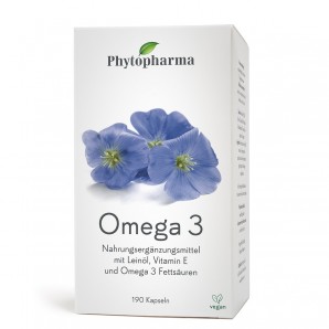 Phytopharma Omega 3 Kapseln (190 Stk)