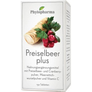 Phytopharma Preiselbeer plus Tabletten (150 Stk)