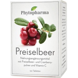 Phytopharma Preiselbeer Tabletten (120 Stk)