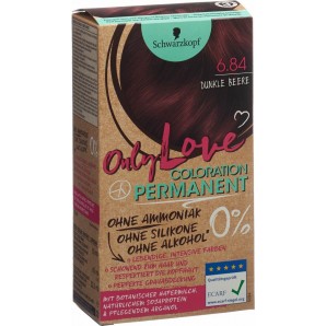 Schwarzkopf Only Love 6.84 Dunkle Beere Coloration (1 Stk)
