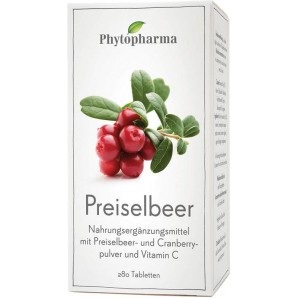 Phytopharma Preiselbeer Tabletten (280 Stk)
