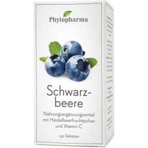Phytopharma Schwarzbeere Tabletten (150 Stk)