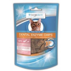 bogadent Chips enzymes dentaires poisson chat (50g)