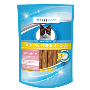 bogadent Dental Fibre Sticks Lachs Katze (50g)