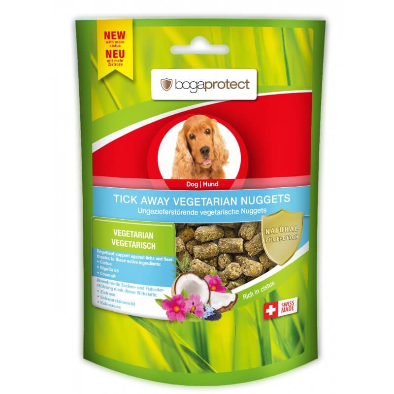 bogaprotect Tick Away Vegetarian Nuggets Hund (100g)