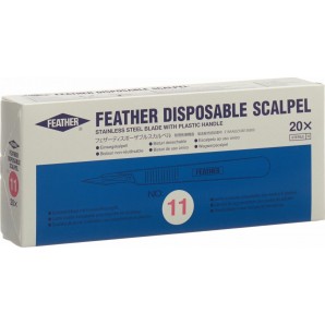 Feather scalpel No.11 (20 pcs)