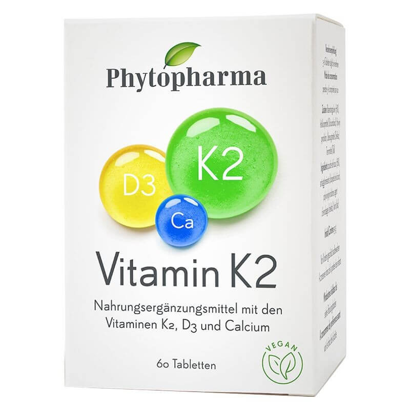 Phytopharma Vitamin K2 Tabletten (60 Stk)