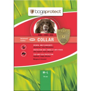 bogaprotect Hundehalsband M-L für Hunde (75cm)