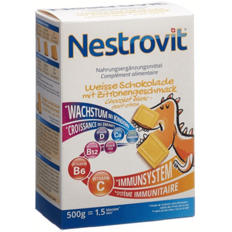 Nestrovit Weiße Schokolade mit Zitronengeschmack (500g)