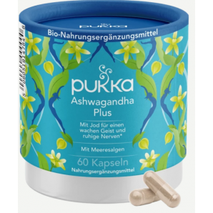 Pukka Ashwagandha Plus Bio Kapseln (60 Stk)