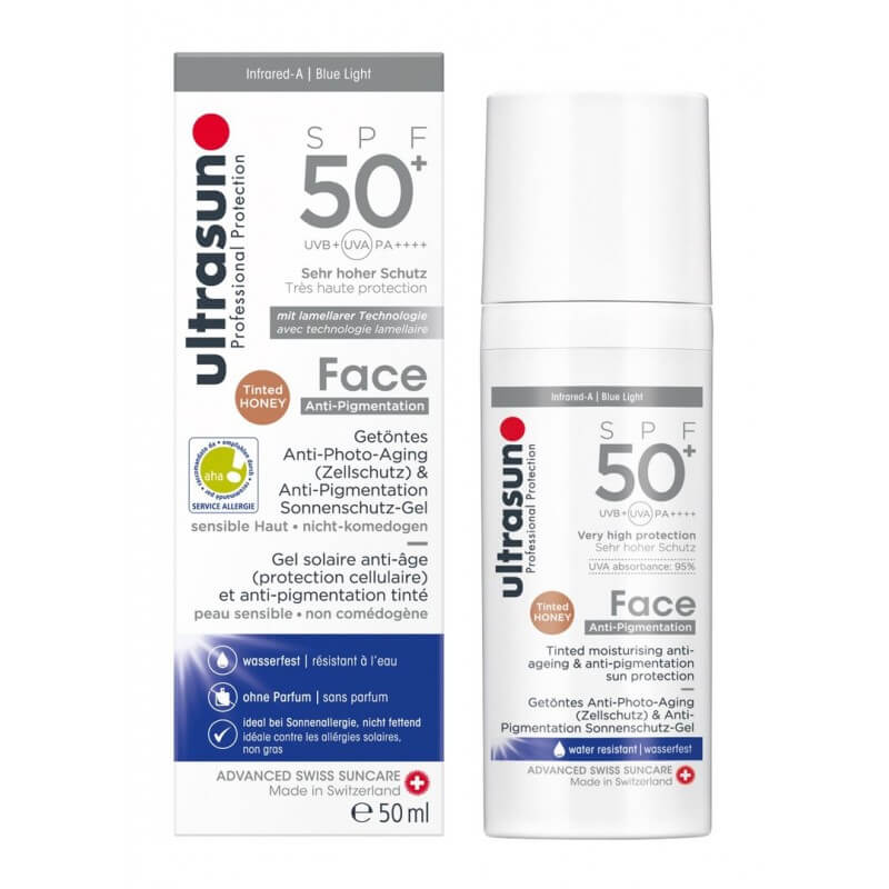 ultrasun Face Anti-Pigmentation SPF50+ Honey (50ml)