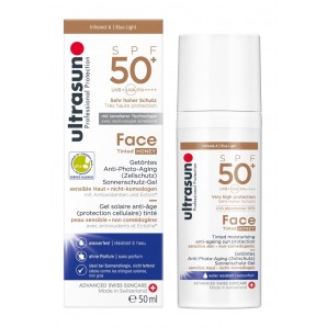 ultrasun Face Tinted SPF 50+ Honey (50ml)