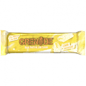 Acquista la barretta iperproteica GRENADE Lemon Cheescake (60g) | Kanela