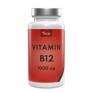 VeLife Vitamin B12 Tabletten 1000mcg (180 Stk)