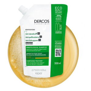 VICHY Dercos Anti-Schuppen DS Shampoo trockenes Haar Refill (500ml)