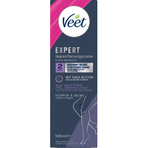 Veet EXPERT Haarentfernungscreme Körper & Beine (100ml)