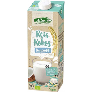 Allos Reis-Kokos Drink Ungesüsst (1L)