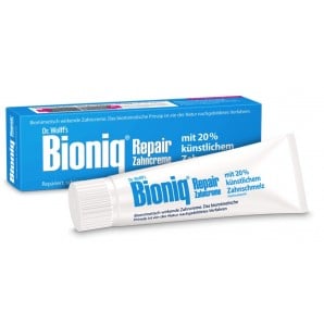 Bioniq Repair toothpaste...
