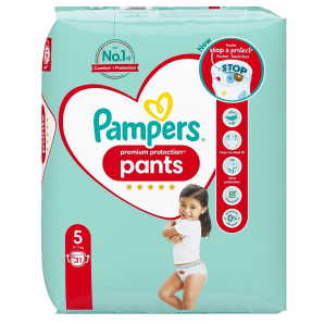 Pampers Pantaloni di protezione Premium taglia 5 12-17kg (29 pezzi)