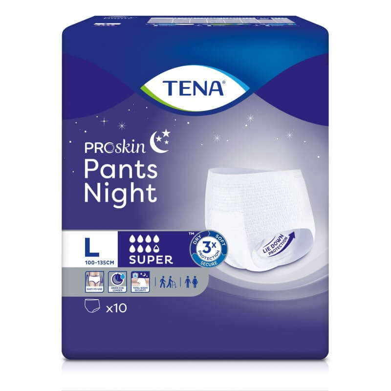 TENA Pants Night Super L (10 Stk)