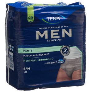 TENA Men Active Fit Pants Normal S/M (12 Stk)