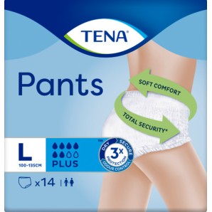 Tena Pants Plus L 100 - 135cm (14 Stk)