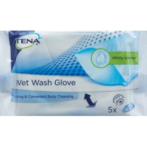 Tena Wet Wash gloves...
