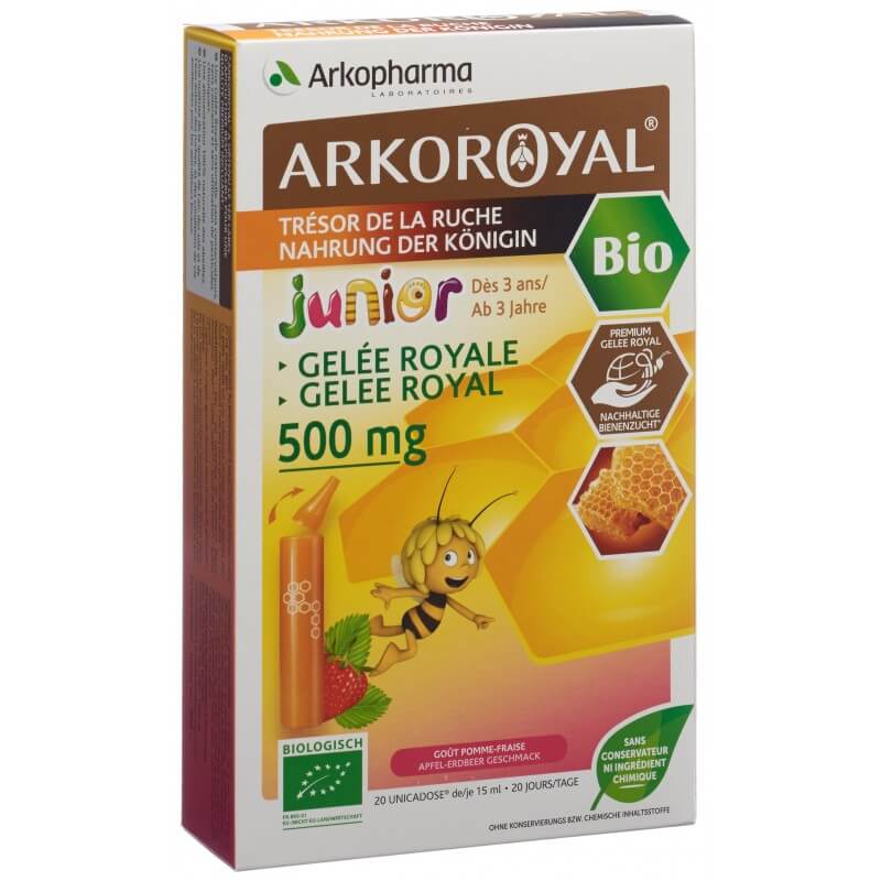 ARKOROYAL Gelee Royal 500mg Junior (20x15ml)