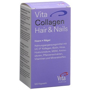 Vita Collagen Hair & Nails Kapseln (120 Stk)