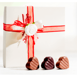Heart chocolates - Aeschbach Chocolatier
