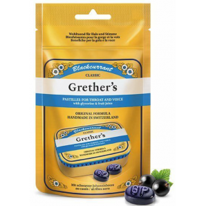Grether's Blackcurrant Pastillen (110g)