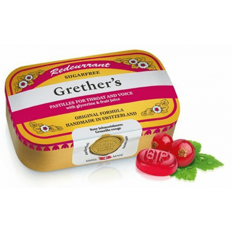 Grether's Redcurrant Pastillen zuckerfrei (110g)