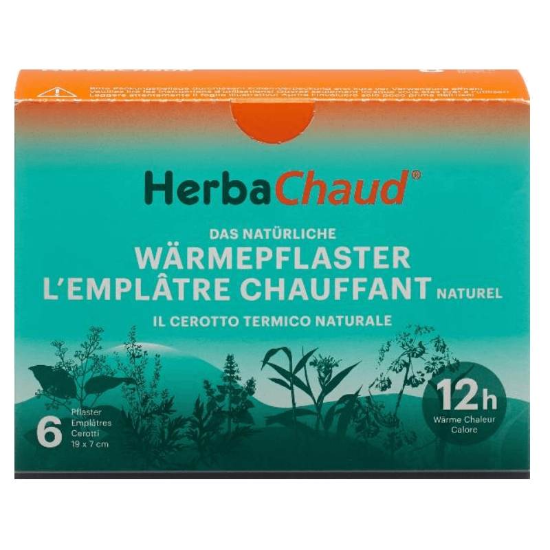 HerbaChaud Wärmepflaster 19x7cm (6 Stk)