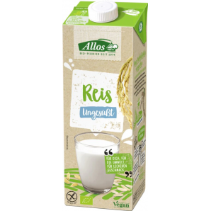 Buy Allos Rice Coconut Drink Unsweetened (1L)