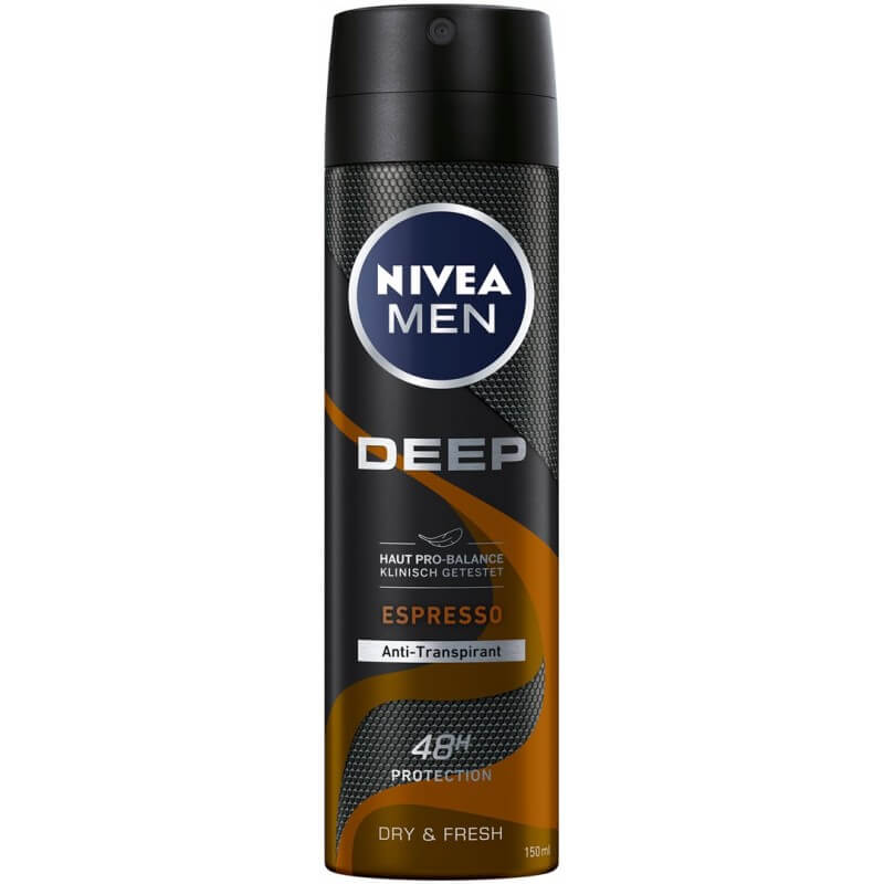 Nivea Men Deo Deep Aeros Espresso Spray (150ml)